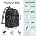 thumbnail image 5 of Flowers Design Laptop Backpack for School College and Work, Large Capacity Bookbag with Secure Sleeve, Durable Everyday Backpack for Commuting and Travel, Sunflower Floral Unisex Gift for Teens Adults, 5 of 5