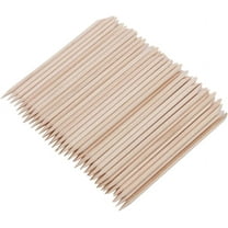 Wood Cuticle Pusher Bulk 100Pcs Manicure Sticks Nail Wood Sticks Cuticle Sticks Orange Sticks for Nails Orange Sticks for Cuticles