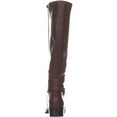 thumbnail image 4 of Alfani Womens Kallumm Closed Toe Knee High Fashion Boots, Cognac, Size 10.0, 4 of 5