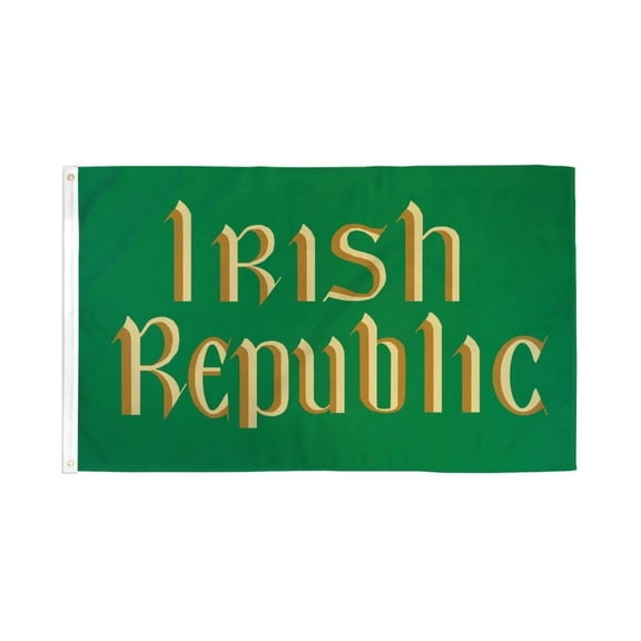 Irish Republic Flag 3x5ft Poly