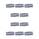 thumbnail image 2 of Jumpingount 24 piezas de uñas postizas estilo ataúd parche de uñas brillo puntas de uñas blanco Type2 NO2, 2 of 6