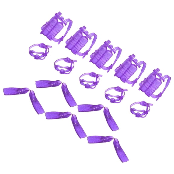 Realistic Scuba Diving Doll Set for Kids with Underwater Gear, Flippers, Cylinders, and Complete Diving Accessories