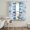 Blue Teal, variant on Blue Fish Coastal Sheer Curtains 72 Inch Length 2 Panels Set, Nautical Seaside Ocean Summer Sea Voile Window Treatment Rod Pocket Curtains Sheers Drapes for Bedroom/Living Room/Kitchen 52"x72"x2