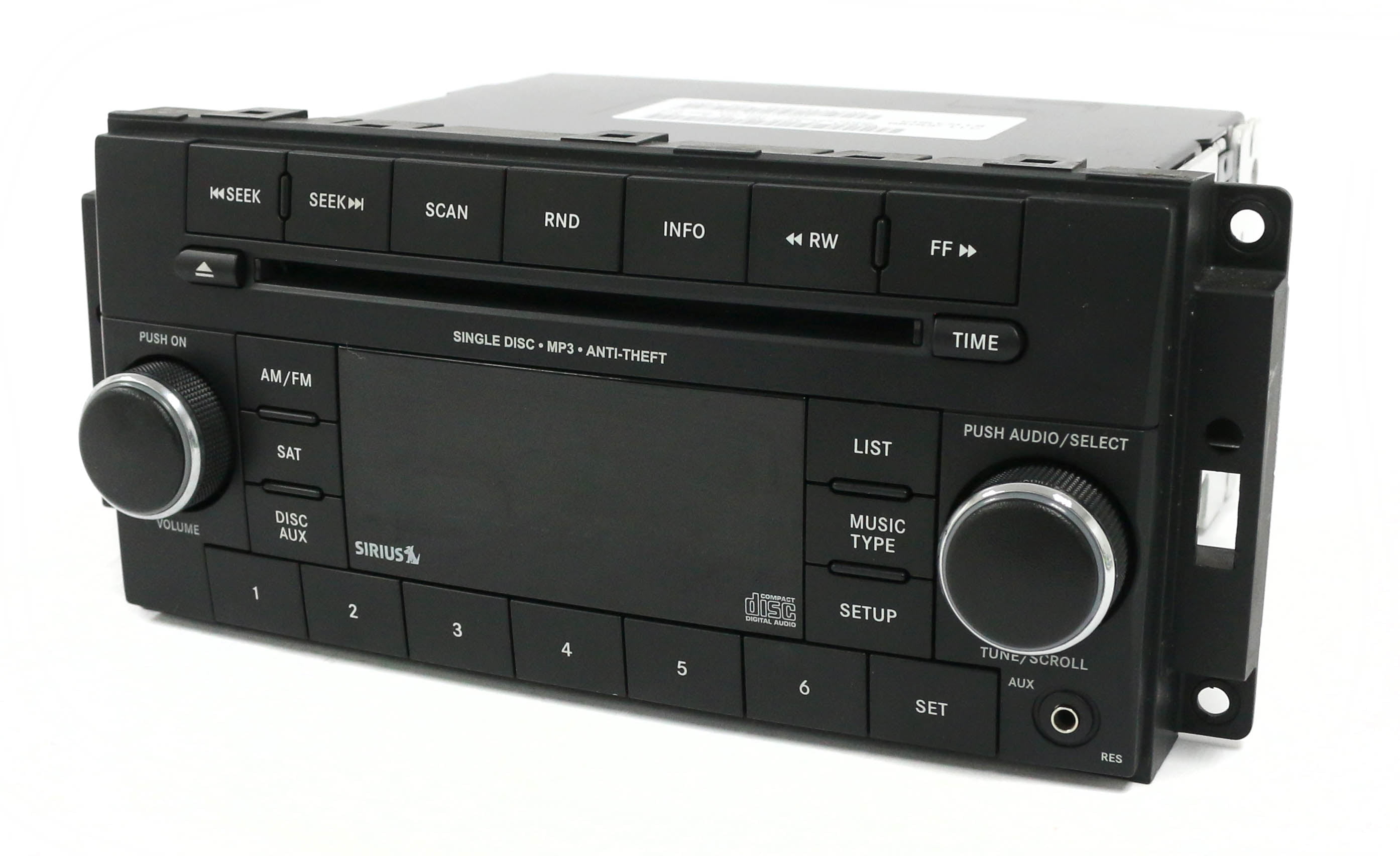 2010-2012 Nissan Altima AM FM Radio CD w Aux and Temp Controls 