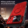 thumbnail image 6 of Military Grade Shockproof Case for iPhone 17 Pro Max, Built-in N52 Magnetic Ring, Slide Camera Lens Cover, Rugged Heavy Duty Protective Phone Case, 6 of 8