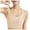 Beige, variant on Yammkia Sport Bras for Women Sports Bras for Women Criss Cross Back Medium Support Bras for Large Bust, Strappy Yoga Workout Bra with Pads (Black,M)