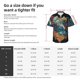 thumbnail image 5 of Balery Stained Glass Eagle USA Camisas hawaianas de manga corta para hombre, camisas playeras de corte holgado, camisas de vacaciones con botones,Medium, 5 of 7
