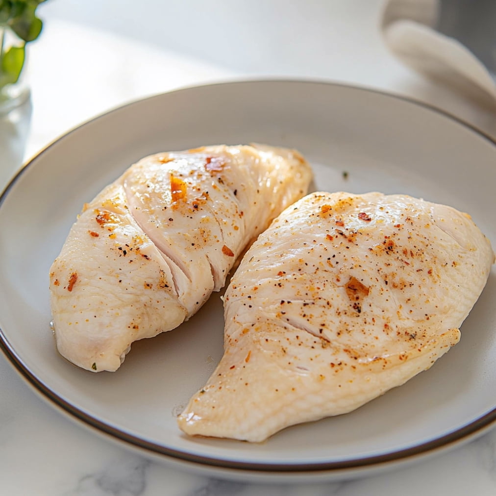Grumpy Butcher Clean Steamed Chicken Breast 4 Ct, 4 lb (Frozen)