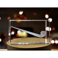 thumbnail image 2 of Alphorn 3D Engraved Crystal 3D Engraved Crystal Keepsake/Gift/Decor/Collectible/Souvenir, 2 of 6