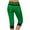 Green-02, variant on REALiKUN Capri Pants for Women Casual Summer Slim Fit Short Jogger Sweatpants Drawstring Cropped Trouser Capri Leggings