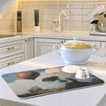 thumbnail image 6 of qxltty Down and Out Lass Kitchen Drying Mat Extremely Absorbent Microfiber Dish Mats for Plates Cutlery Pots and Pans 16×18in, 6 of 8