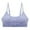 Blue, variant on Womens Wirefree Bra Comfort Adjustable Wireless Seamless Bra for Everyday Wear Support and Freedom