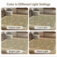 thumbnail image 7 of ODIKA 4'x6' Olive Blue Gaia Floral Elegance Washable Area Rug Intricate Botanical Motifs with Border Non-Slip, Chair-Friendly, Flatwoven for Home Office, Under Desk, 7 of 7