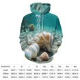 thumbnail image 2 of Underwater Seashells And Pearls 3d Sweatshirts Hoodie Fashion Casual Personality Men's Women Street Hoodie Pullovers Long Sleeve Comfortable Top, 2 of 6