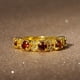 thumbnail image 4 of Joyería de Piedra para la Mujer Anillo de Joyería Anillo de circón rojo comprometido brillante Anillos de moda, 4 of 8