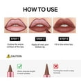 thumbnail image 7 of Lipstick and Lip Liner Combo Pencil, Matte Creamy Texture for Lips, All Day Wear Retractable Crayon with Vitamin E, 3g Twist Up for Precise Application, 7 of 7