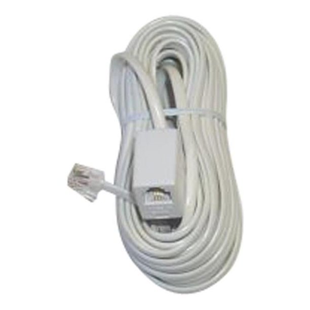 Black Point Products BT01450WHITE White Modular Telephone Jack