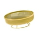 thumbnail image 1 of Cesta grande de alambre para almacenar frutas y verduras, abierta, versátil y resistente, con oro, 1 of 6