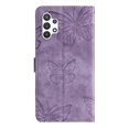 thumbnail image 2 of Compatible with Samsung Galaxy A32 5G Embossed Butterfly Case with Wallet and Kickstand Cover, 2 of 5