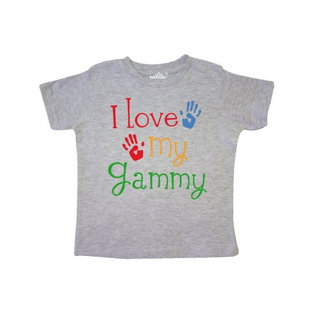 

Inktastic I Love My Gammy Gift Toddler Boy or Toddler Girl T-Shirt
