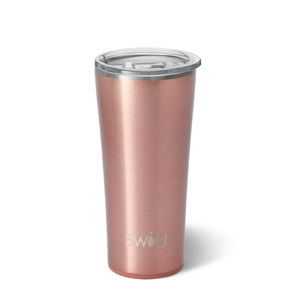 Swig Life 22oz Tumbler | Insulated Stainless Steel Travel Tumbler | Rose Gold
