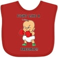 thumbnail image 3 of Inktastic Nicu Fight Like a Preemie Baby Boxer Boys or Girls Baby Bib, 3 of 4