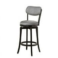 thumbnail image 3 of Hillsdale Sloan 26" Wood Transitional Counter Stool in Black/Gray, 3 of 3