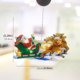 thumbnail image 3 of Lámpara De Modelado De Navidad Papá Noel Árbol De Navidad Muñeco De Nieve Alimentado Por Batería Con Ventosa Decoración Lámpara Colgante Luz De Marquesina Para Navidad Fiesta En Casa Ventana sonducket HA026361-05, 3 of 6