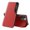 Red, variant on SaniMore for iPhone 15 Plus 6.7" Magnetic Flip Case, PC & Leather Case with Kickstand Anti-Fingerprint Shockproof Protective Case for iPhone 15 Plus Women Men, Purple