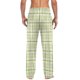 thumbnail image 5 of Pantalones de pijama largos para hombre, informales, con estampado a cuadros, holgados, deportivos, elásticos, rectos, vintage, con bolsillos, 5 of 6