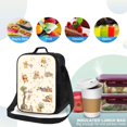 thumbnail image 4 of Winnie Bear P-ooh Lunch Bags Portable Insulated Lunch Box Tote Bag Cooler Office Picnic, 4 of 9