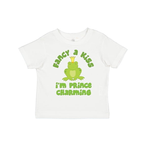 Inktastic Fancy a Kiss I'm Prince Charming Boys Toddler T-Shirt