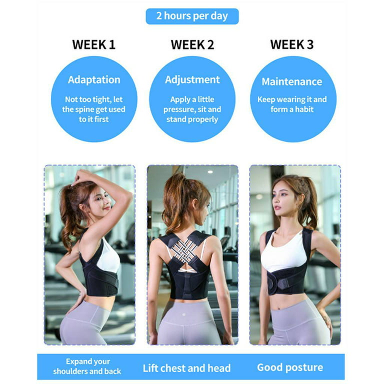 Posture corrector for back shoulder back support Women And M - Inspire  Uplift