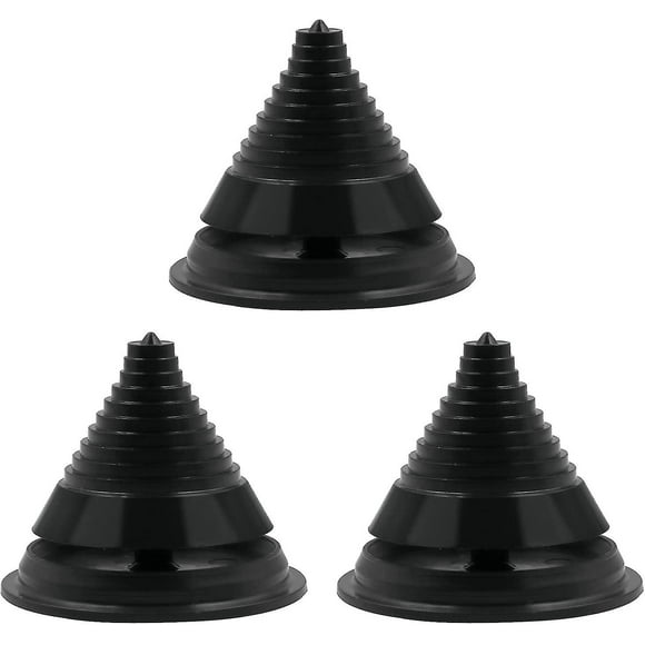 Lawn Mower Balancers Rotary Mower Blade Balancers Plastic Lawn Mower Accessories For Mower Repair Replacement Parts3pcs-black -ACGIV