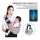 thumbnail image 3 of Mochila Cangurera Portabebés Ergonimica Gris Malubero Cangurera Portabebés, 3 of 5