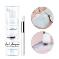 thumbnail image 1 of Shampooing et Brosse pour Extensions de Cils, Nettoyant Moussant pour Cils 50ml, Shampooing et Brosse pour Extensions et Cils Naturels, 1 of 8