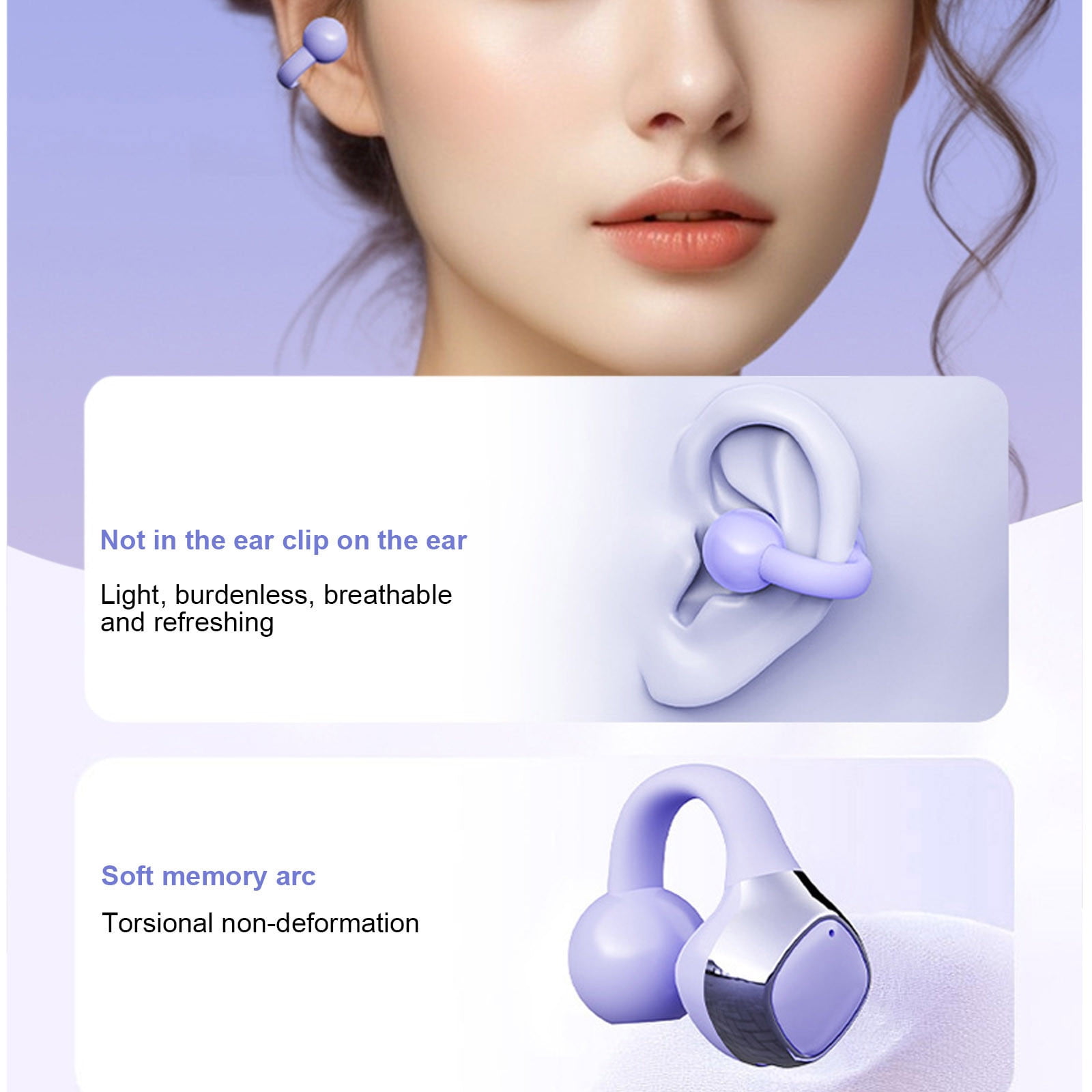 FYTPOV Translation Earbuds, Ear Buds for Travel Business, Ear Buds Wireless Bluetooth, Two-way Translator Earbuds, Translation Earbuds On Ear, Gifts for Men Women