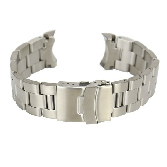 316L Stainless steel 22mm Solid Curved End Watch Strap Band Bracelet fit for SKX007 009 Watch