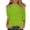 Green, variant on Mock Neck Tops for Women 3/4 Sleeve, Solid Color Loose Fit Pullover T-Shirt, Lightweight Casual Work Blouse for Everyday Wear, Spring Outfits 2026, Street Style and Office Beige L
