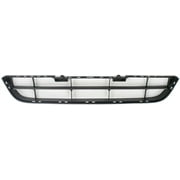 Bumper Grille Compatible With 2006-2007 Honda Accord Front, Center Textured Black