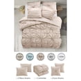 thumbnail image 4 of Grace Living Everardo 5pc Full/Queen Comforter Set, Blush, 4 of 7