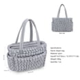 thumbnail image 3 of SPEKSEE Wrinkled Cloud Diaper Bag - Waterproof Nylon Multi-Function Travel Maternity Tote for Mom, 3 of 6