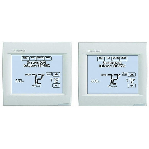 Honeywell TH8321WF1001 Wifi Vision Pro 8000 with Stages upto 3 Heat / 2 Cool (2 Pack)