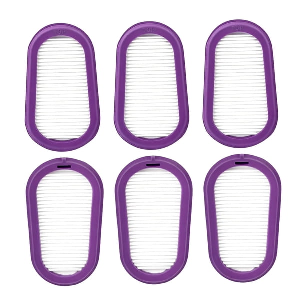 Filtro de repuesto para respirador (6 unidades), morado, reemplazo directo, resistente, para media máscara Spr456 M/L