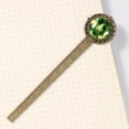 thumbnail image 4 of Pears Lace Bookmark in Antique Bronze - Gift for Bookworms and Bibliophiles, 4 of 5