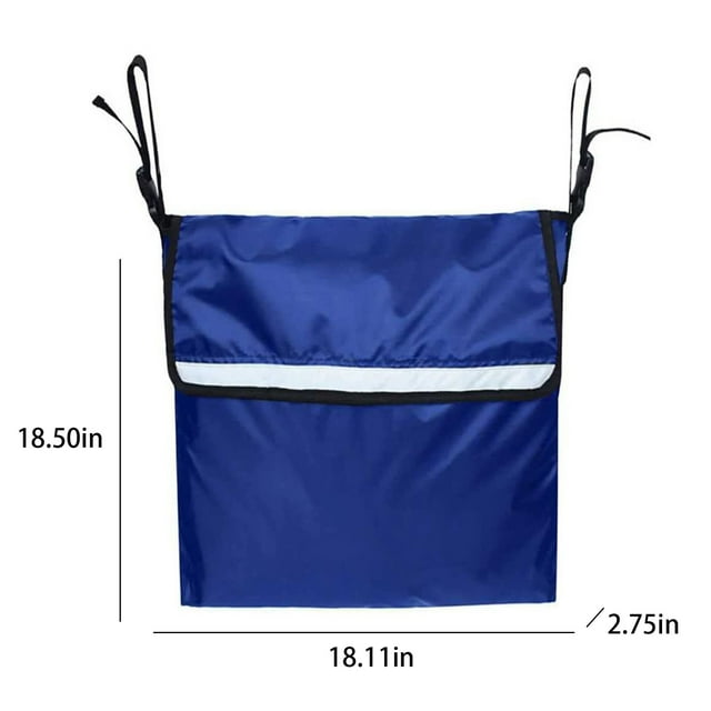 Lksixu Sac à Dos pour Fauteuil Roulant - Sac pour Fauteuil Roulant / Accessoires pour Fauteuil Roulant pour Adultes / Sac pour Fauteuil Roulant / Caddy pour Fauteuil Roulant Bacs de Rangement Organisateurs et Rangement