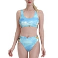 thumbnail image 2 of Picia Sea and Fish Women's High Waisted Bikini Scoop Neck Swimsuit Two Pieces Bathing Suit-XX-Large, 2 of 8