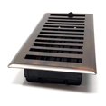 thumbnail image 4 of Cast Brass Contemporary Vent Covers - Brushed Nickel, 4 of 10