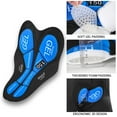 thumbnail image 5 of Wosawe Cycling Shorts Gel Padded Cushion Padding for Men Women Bicycle Underwear Pants, 5 of 7