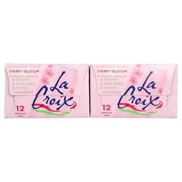 LaCroix Cherry Blossom Sparkling Water 2/12pk/12 fl oz cans, 2 Pack (Quantity)